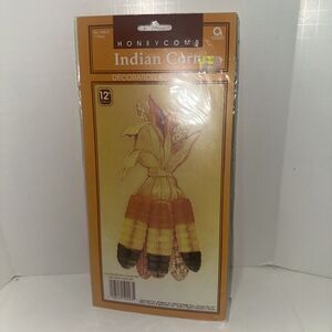 Honeycomb Amscan Thanksgiving Fall Decoration  Indian Corn 12”